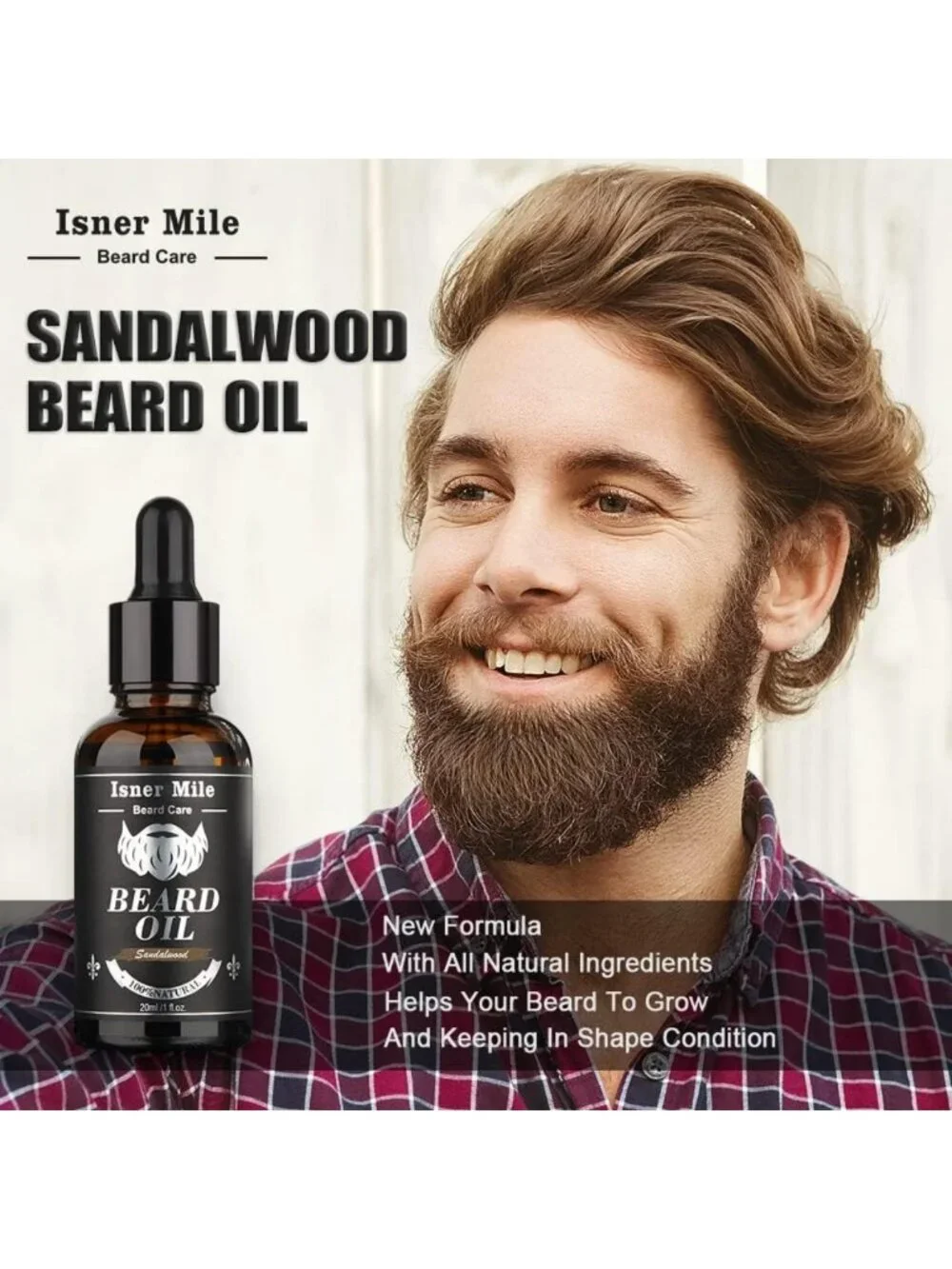 Beard Grooming Kit for Men - Oil, Balm, Wash, Brush & Razor | Perfect Gift for